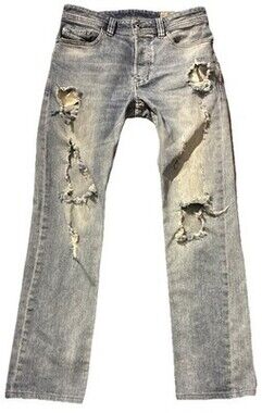 Diesel Safado Jeans 29x32 Slim Straight Premium Denim Designer Fits 29x31